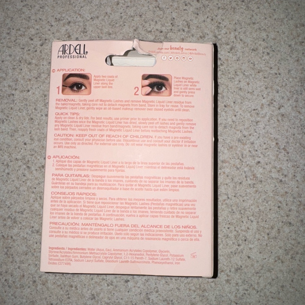 Ardell Magnetic Liner & Lash Kit in Black - Picture 3 of 3